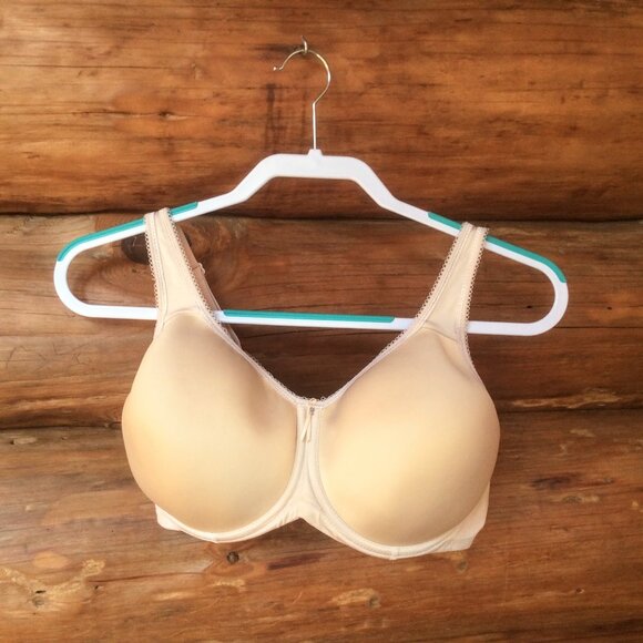 Wacoal Basic Beauty Spacer Underwire Seamless T-Shirt Bra Nude Size 38DDD (F) - Picture 1 of 6